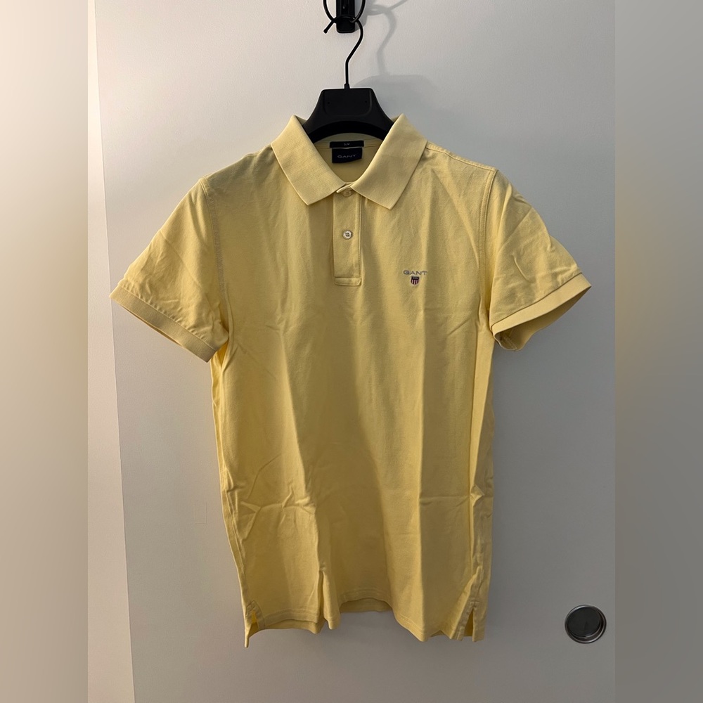 Gant Yellow Slim Polo - M